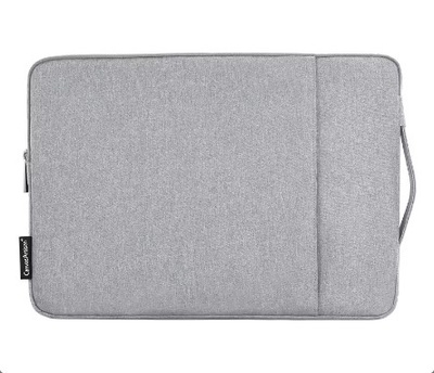 Сумка/чехол для планшета однотонный с однотонным карманом 13.3"; цвет Серый 7001032-3 фото