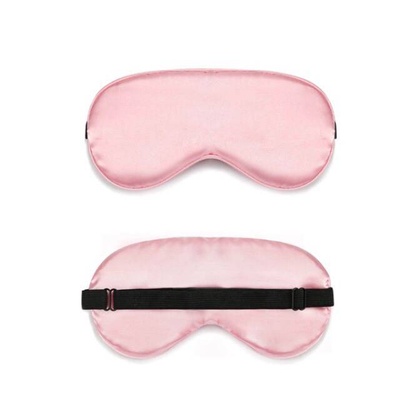 Шелковая повязка для сна с регулируемой резинкой; цвет Розовый 600541, 600558 фото