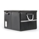 Вогнестійка та водонепроникна скринька-органайзер для документів з роздільниками всередині; колір Чорний 700015 фото 4