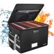 Вогнестійка та водонепроникна скринька-органайзер для документів з роздільниками всередині; колір Чорний 700015 фото 1
