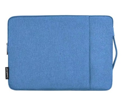 Сумка/чехол для планшета однотонный с однотонным карманом 13.3"; цвет Голубой 7001031-1 фото