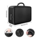 Огнестойкий и водонепроницаемый органайзер-чемодан для документов и ценных вещей 36*27*10см; цвет Черный 700032 фото 5
