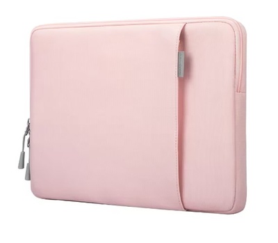 Сумка/чохол для планшета з передньою кишенею з водонепроникного матеріалу, розміри до 14,2"; колір Рожевий 7001074-2 фото